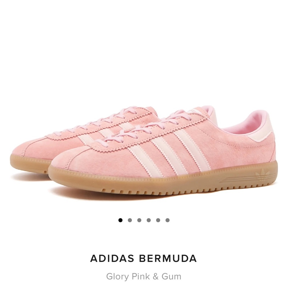 NWT Pink Adidas Bermudas